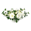 Willow Crossley White Floral Arrangement in Ceramic Pot, 10"
