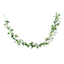 Willow Crossley Ruscus Leaf Greenery Garland, 6'