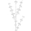 White Pearl Stem, 35"