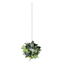 Eucalyptus Kissing Ball with Jute Hanger, 8"