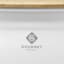 White Steel Mixing Bowl with Bamboo Lid, Medium