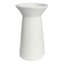 Ty Pennington White Ceramic Vase, 6"