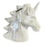 Tiny Dreamers White Ceramic Unicorn Bank, 7"