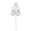 Homespun Easter Bunny Tail Pick, 13"
