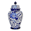 Tracey Boyd Blue Talavera Ginger Jar, 19.5"