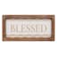 Honeybloom Blessed Sign, 11"