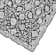 (B845) Providence Tiffany Grey Floral Accent Rug, 3x5