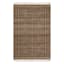 (B848) Tracey Boyd Devon Black Diamond Design Tassel Area Rug, 5x7