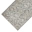 (B849) Providence Villa Grey Floral Runner, 2x6
