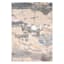 (A490) Laila Ali Cavallo Grey Abstract Area Rug, 7x10