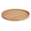 Honeybloom Brown Seagrass Woven Round Tray, 16"