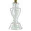 Providence Clear Glass Spindle Table Lamp with Shade, 19"