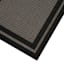 (E472) Providence Carlo Black & Grey Border Area Rug, 5x8