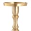 Gold Pillar Candle Holder, 10"