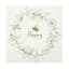 Honeybloom 3-Piece Bee Canvas Wall Signs, 6"