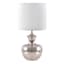 Providence Mercury Glass Accent Lamp with Shade, 20"