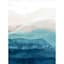 Ty Pennington Blue & White Abstract Canvas Wall Art, 18x24