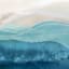 Ty Pennington Blue & White Abstract Canvas Wall Art, 18x24