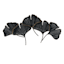 Found & Fable Black Gingko Wall Decor, 33x18