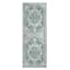 Cameron Blue & Ivory Runner Rug, 22x59