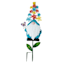 Sunny Club Multicolor Flower Cap Gnome Yard Stake, 23.6"