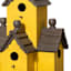 Yellow Condo Birdhouse, 15"