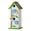 White Shutter Style Birdhouse, 14"