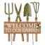 Honeybloom Welcome to Our Garden Yard Stake, 24"