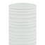 Ty Pennington White Glass Vase, 12"