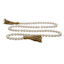 Honeybloom Whitewashed Wooden Bead Garland, 58"