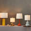 Orange Metal Genie Medium Table Lamp Base, 17"