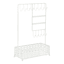 Chevron Wire Jewelry Stand with Mirror Base