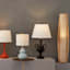 Natural Rattan Uplight Floor Lamp, 43"