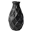 Providence Helen Black Quatrefoil Vase, 12"