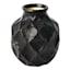 Providence Helen Black Quatrefoil Vase, 6"