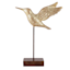 Honeybloom Metallic Hummingbird Figurine, 10.5"