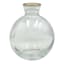 Willow Crossley Rounded Gold Rim Glass Vase, 3.5"