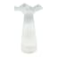 Willow Crossley Clear Glass Petal Top Vase, 9"