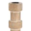 Tracey Boyd Stacked Wood Taper Candle Holder, Large