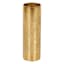Providence Gold Metal Cylinder Vase, 11"