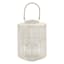 Found & Fable Ivory Lantern, 14"