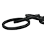 Found & Fable Black Metal Rings Figurine, 35"