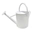 Willow Crossley White Metal Watering Can, 18"