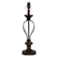 Bronze Open Metal Table Lamp, 21"