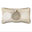 Embroidered Pumpkins Natural Throw Pillow, 12x26