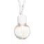 40-Count Clear G40 Globe String Lights with White Wire