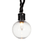 40-Count G40 Clear Globe String Lights with Black Wire