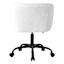 Found & Fable Aubrey Office Chair, White Sherpa
