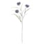3-Bulb Purple Thistle Floral Spray, 28"