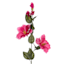 Dark Pink Hibiscus Floral Spray, 33"